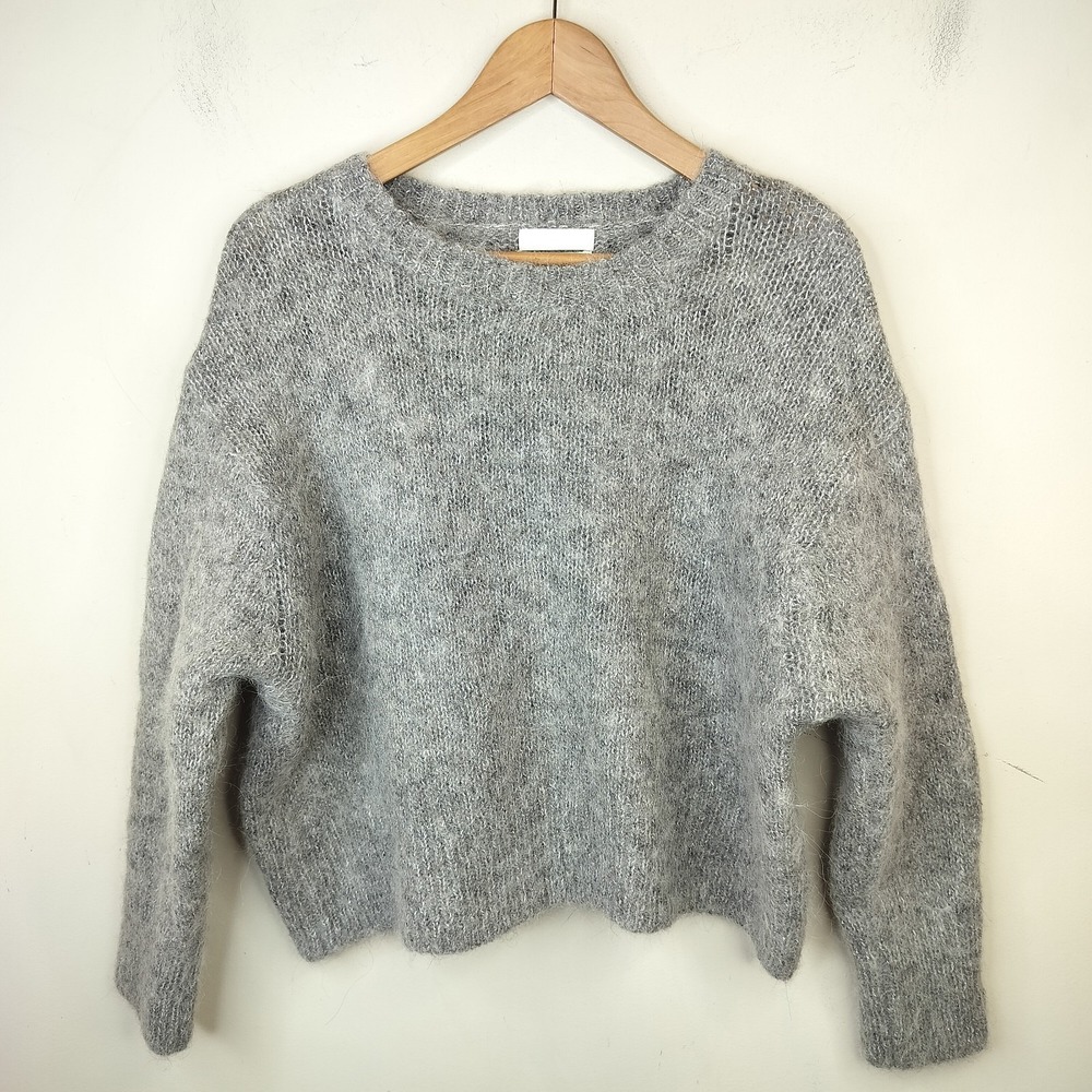 H&M Wool Alpaca Sweater Oversize 3/4 Sleeve